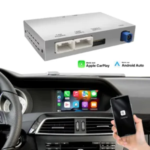 Mercedes Benz A B C E Klasse Apple CarPlay & Android Auto Draadloos